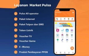 Market Pulsa CV Market Chip Multiguna Distributor Pulsa Termurah 2024
